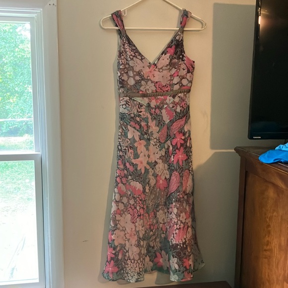 Ted Baker London pink floral dress - Picture 2 of 8